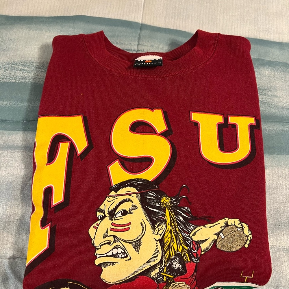 Vintage FSU Red Sweater